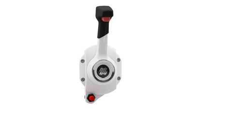 Ultraflex B110W/KS motorbediening zijmontage wit met dodemansknop - 00012731 01 small - 00012731