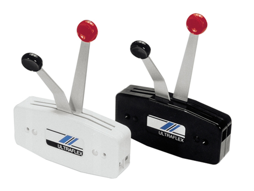 Ultraflex B49 motorbediening zijmontage tweehendel zwart - 00012749 01 small - 00012749