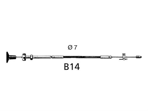 Ultraflex B14 Stopkabel 12ft/3.66mt - 00014035 02 small - 00014035