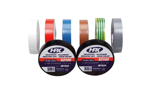 PVC Isolatietape - zwart/rood 19mmx10M in bl. - 00105048 01 small - 00105048