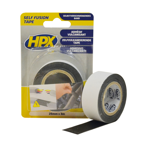 Zelfvulkaniserend tape - zwart 25mmx3M - 00105053 01 small - 00105053