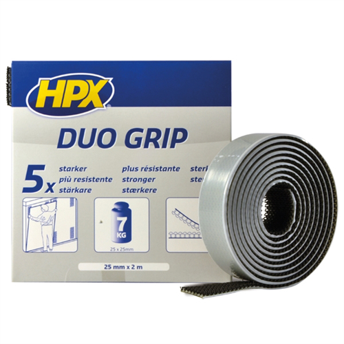Duo Grip klikbevestiging  Zwart 25mm x 2m - 00105059 01 small - 00105059