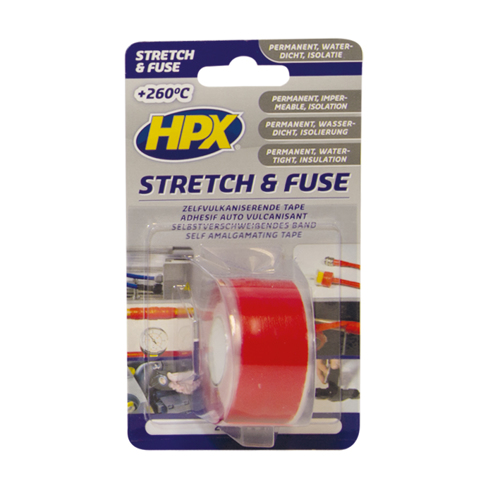 Stretch and Fuse Reddingstape - 25mm x 3M, rood - 00105069 01 small - 00105069