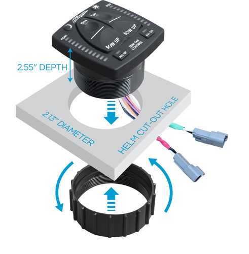 Bennett BOLT Bediening met Indicatie en Auto Tab Control - 00195063 02 small - 00195063