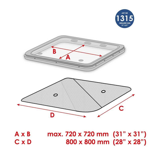 Waterline verduistering/hor combi 80x80cm - 00200737 04 small - 00200737