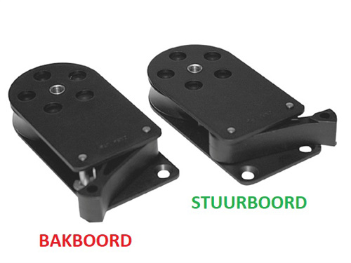 Easy Turn Block, zwart, stuurboord - 14077-10 - 00201041 02 small - 00201041