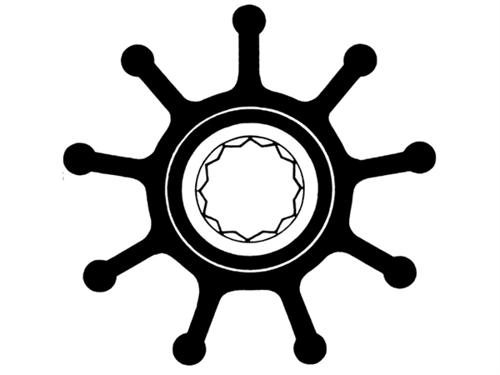 Technautic Impeller 7407 - B95xH88,5 As 25 Kartel 9-Blads - 00270407 01 small - 00270407