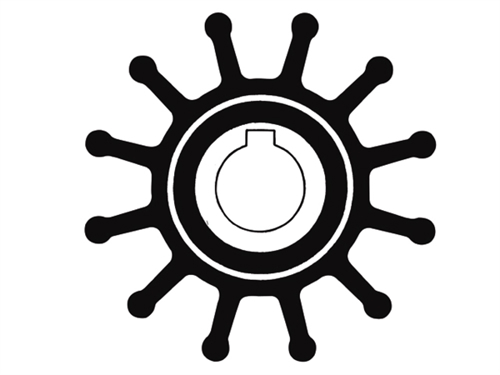 Technautic Impeller 7428 - B65xH41,4 As 16 Spie 12-Blads - 00270456 01 small - 00270456