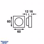 B&aring;tsystem Polaris BD1210RV Draai Dimmer Wit - 00302221 03 small - 00302221