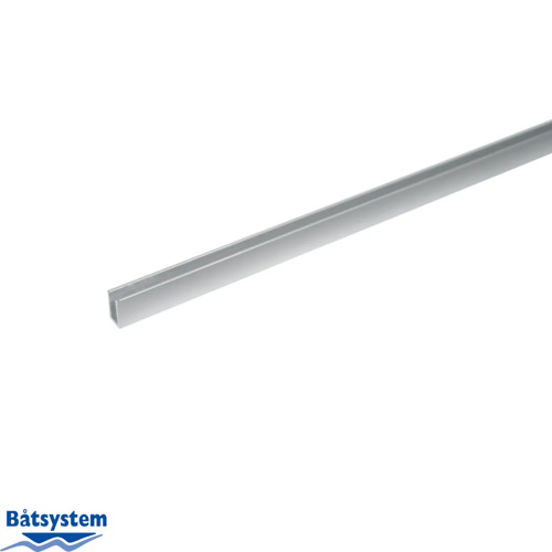B&aring;tsystem Aluminium profiel, Zilver, tbv Midi Sleeve LED strip, 1000mm - 00302234 01 small - 00302234