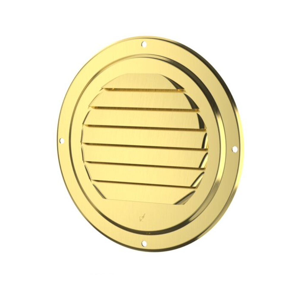 Roca Ventilatierooster messing gepolijst 127mm - 00304310 1 - 00304310