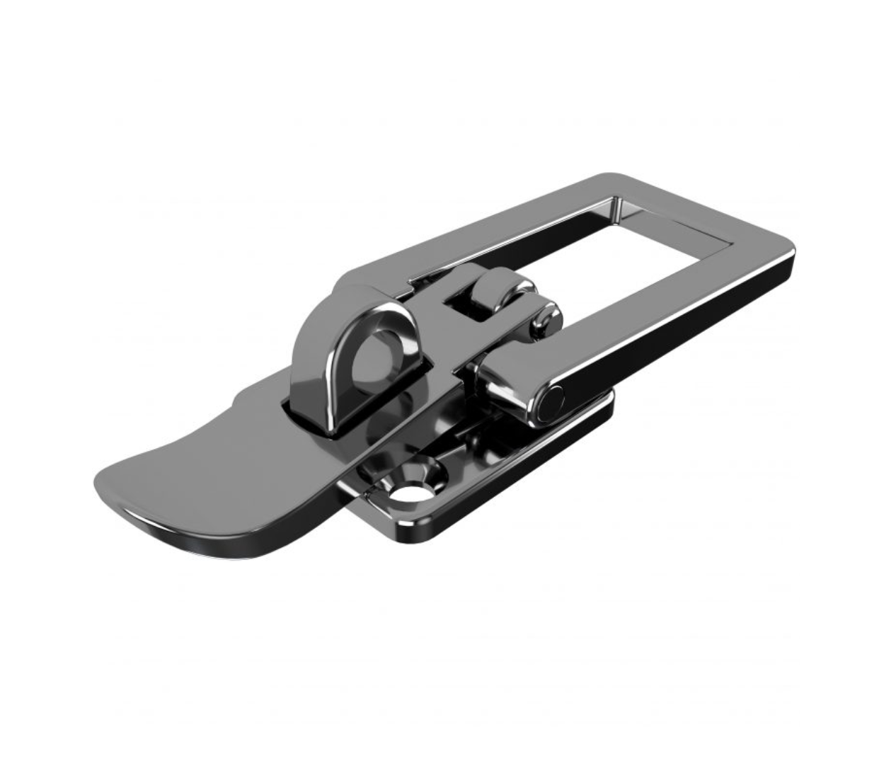 Luikvastzetter, Mess. Verchr., 79mm - 00304367 01 - 00304367