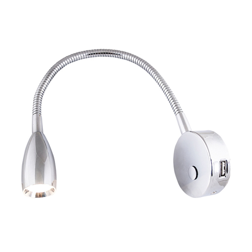 B&aring;tsystem LEIA LX1 USB LED flexibele leeslamp met USB - 00308331 01 small - 00308331