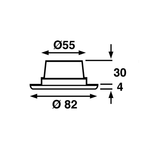B&aring;tsystem Pinto LED Chroom, 8-30V-2W, Wit/Warm Wit - 00308355 02 small - 00308355