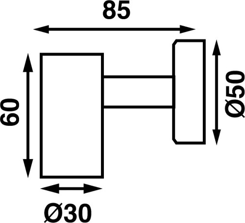 B&aring;tsystem MiniTube D4 USB LED, zwart, 12V-1,6W - 00308373 02 small - 00308373