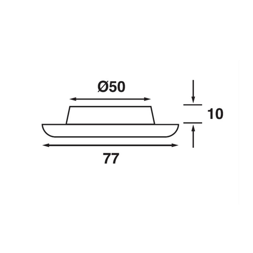 B&aring;tsystem Nova II chroom m/schakelaar, 8-30V-2W - 00308407 02 small - 00308407