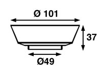 B&aring;tsystem Comet SMD LED, opbouw, wit, met schakelaar - 00308474 02 small - 00308474