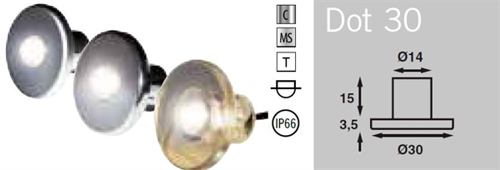 B&aring;tsystem Dot 30 LED, chroom - 00308695 02 small - 00308695