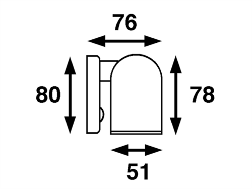B&aring;tsystem Tube MR11 LED, matzilver, 8-30V-2W - 00308744 02 small - 00308744