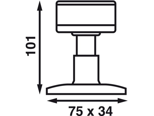 B&aring;tsystem Navled 360&deg; lantaarn op voet - 00308823 02 small - 00308823