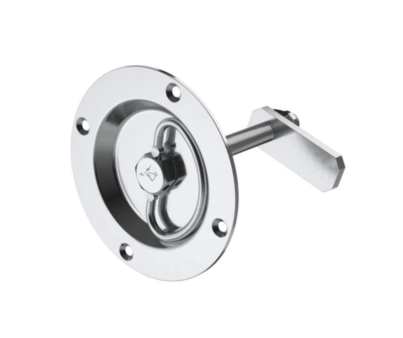 Rvs Luikring Niet Veerbelast - 00309011 1 - 00309011