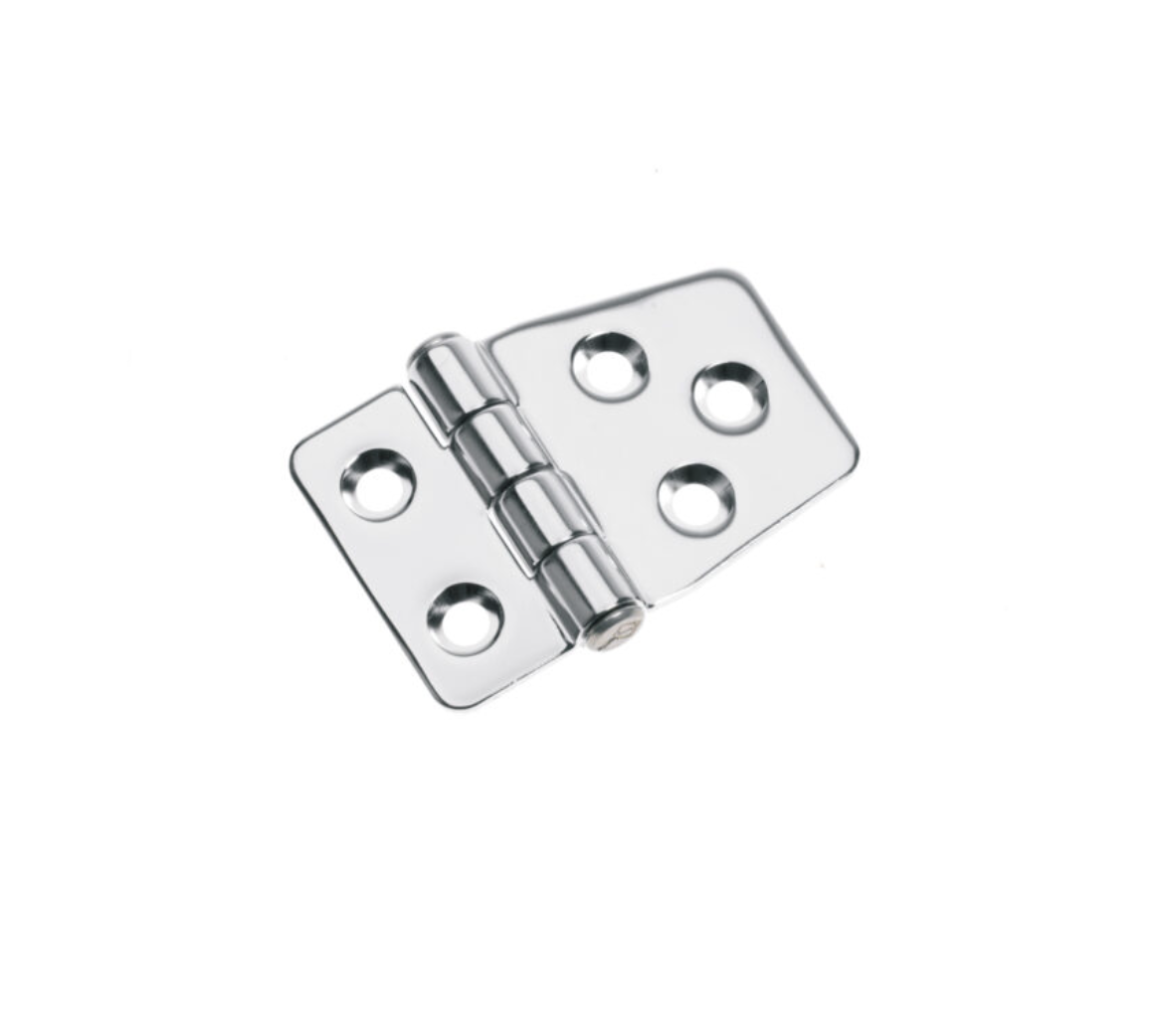 Roca staartscharnier vlak RVS 59 x 40 mm 441509 - 00309040 1 - 00309040