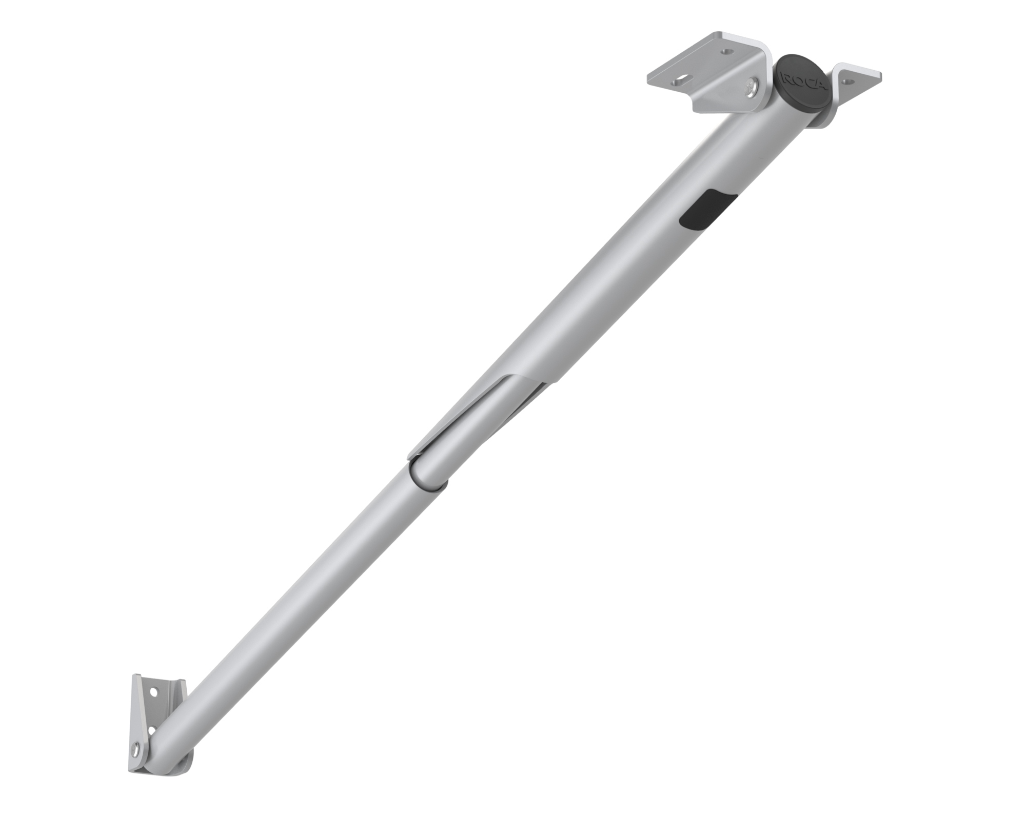 Roca Rakego neerklapbare steun grijs geanodiseerd - 386025, 585 - 00309052 1 - 00309052