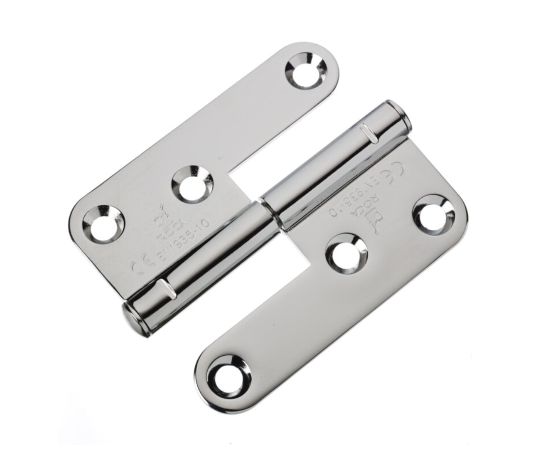 Roca paumelle scharnier RVS stift links 98 x 82 mm 931315 - 00309088 1 - 00309088