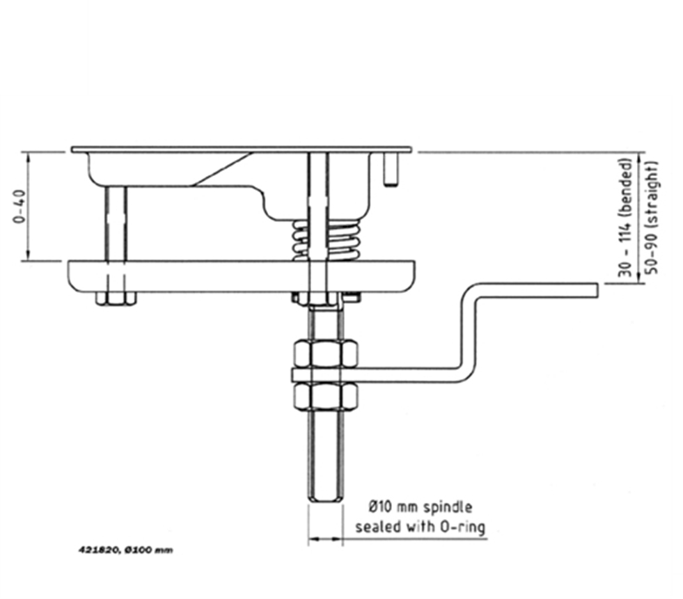 Luiksluiting 70 mm 422260 - 00309321 2 - 00309321