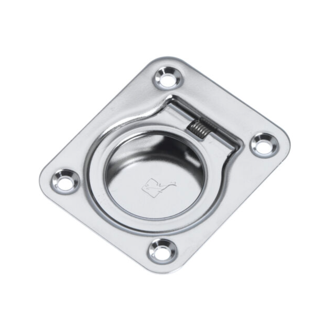 RVS luikring 60x50mm - 00309341 1 - 00309341