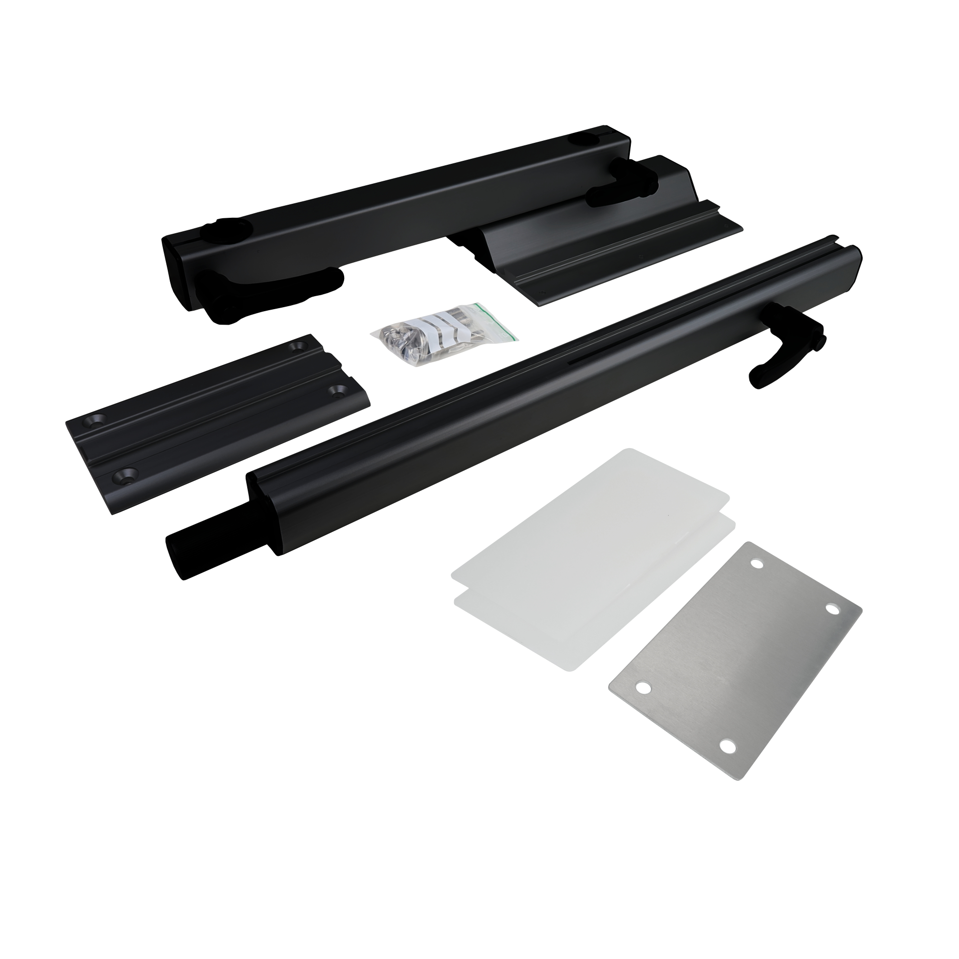 Lagun Kuiptafel onderstel, 700mm poot, zwart geanodiseerd - 00309836 4 - 00309836