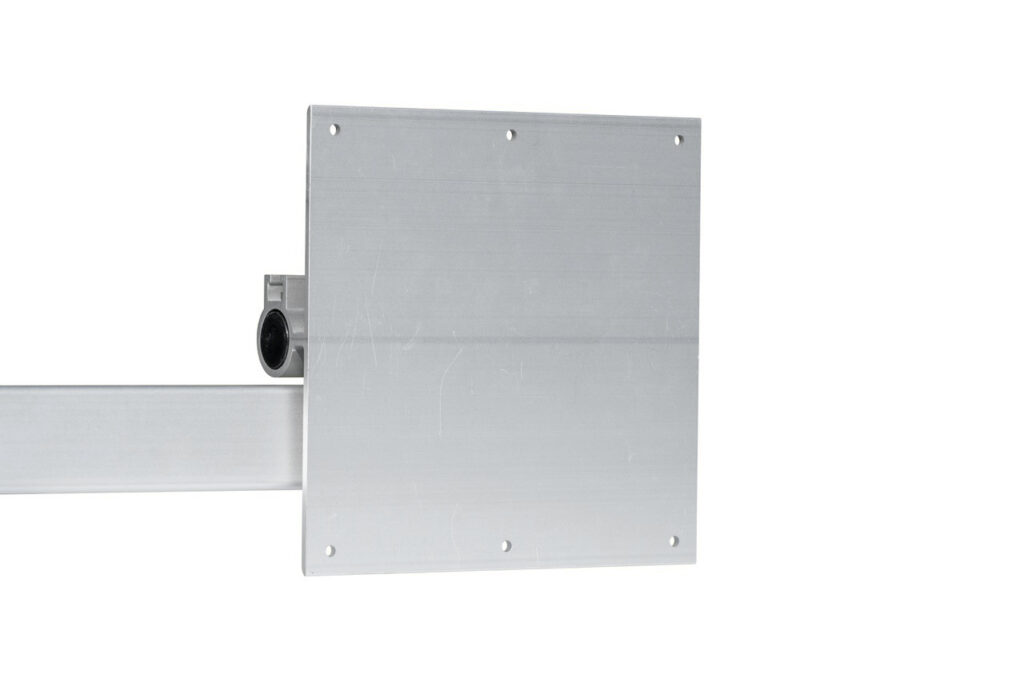 Lagun Kuiptafel onderstel, 500mm poot, 90 gr. verstelbaar, alu geanodiseerd - 00309843 3 - 00309843