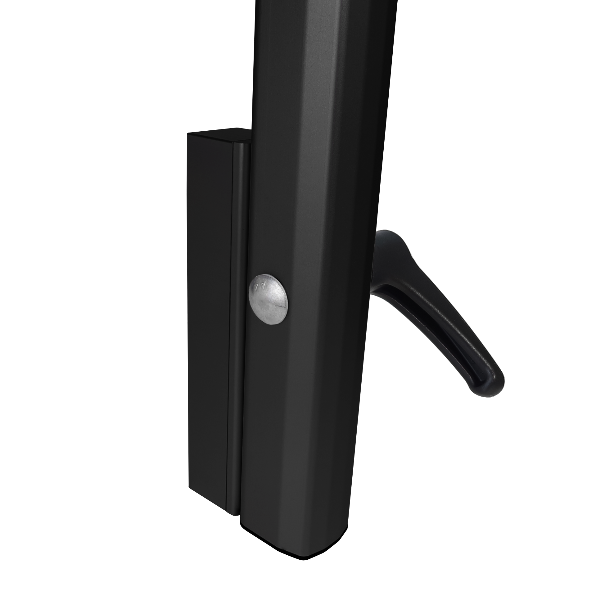 Lagun Opbouwbracket tbv smalle montageplaat, zwart geanodiseerd - 00309847 3 - 00309847