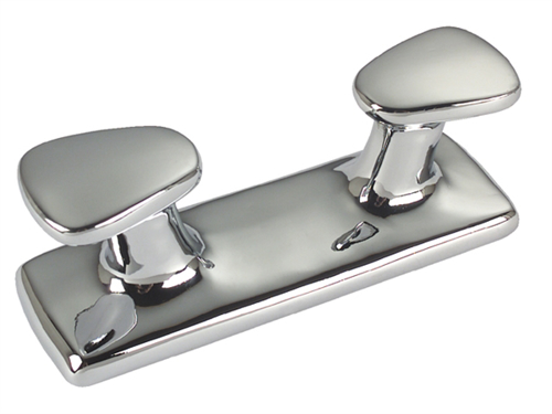 Dubbele Bolder, Messing Verchroomd, L=160 - 00310150 01 small - 00310150