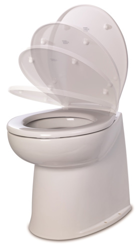 58040-3024 Jabsco De Luxe 17" elektr. toilet 24V, recht met solenoid, soft closing - 00320023 01 small - 00320023
