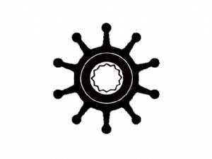 31130-0061-P Jabsco Impeller Kit B66xH68 As 16 Kartel 10-Blads - 00320245 01 small - 00320245
