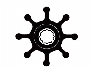 920-0008B Jabsco Impeller Kit B65xH51 As 16 Kartel 8-Blads - 00320273 01 small - 00320273