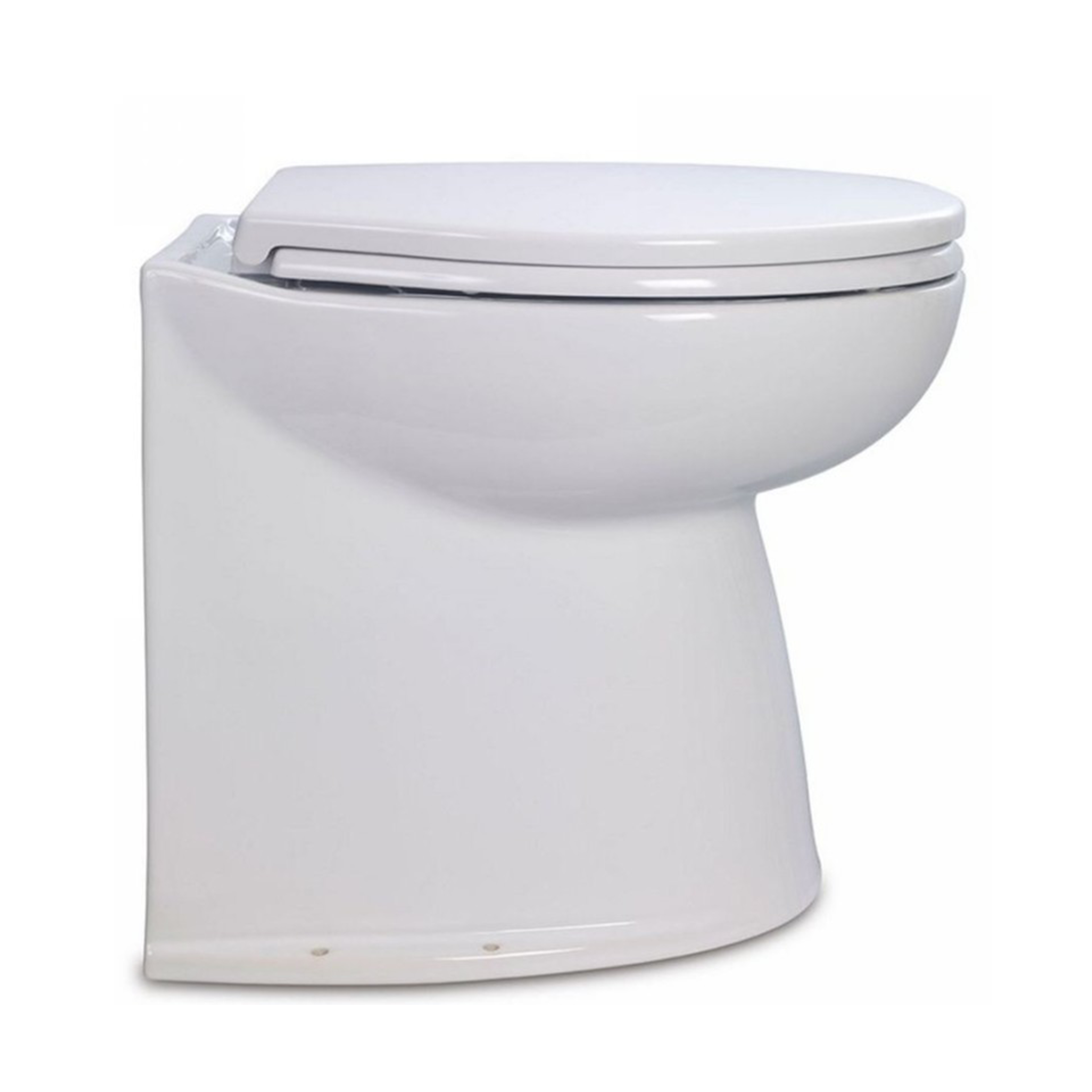 58080-3012 Jabsco De Luxe 14" elektr. toilet 12V, recht met solenoid, soft closing - 00322156 1 - 00322156