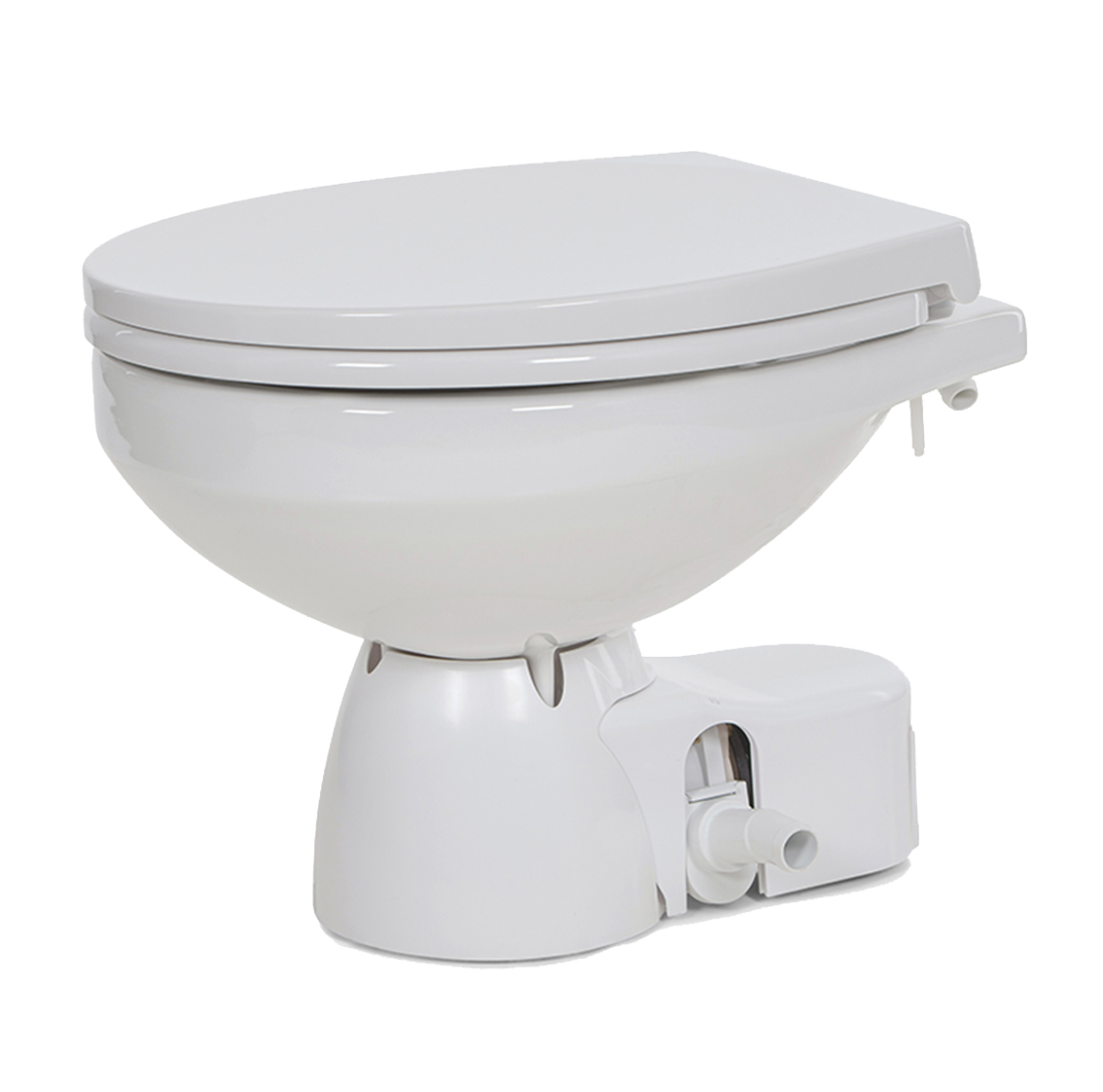 38245-4194 Jabsco Quiet Flush E2 Regular elektr. toilet 24V met spoelwaterpomp, soft closing - 00322161 1 - 00322161