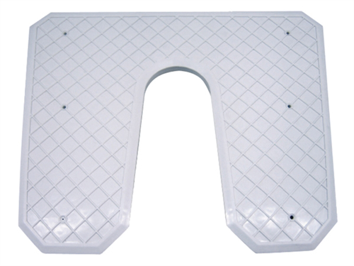 Spiegelbeschermplaat, wit, L316xB212xD6mm - 00329735 02 small - 00329735
