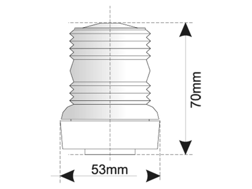 Toplicht, zwart, 12V/10W/360gr - 00329800 02 small - 00329800