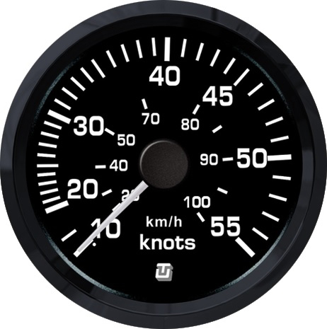 Uflex Ultra Black Speedometer - 35 knot - 00331103 01 small - 00331103