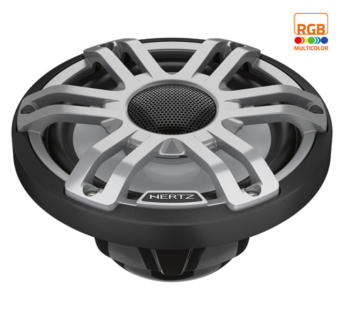 Hertz HMX 6.5 S-LD-G - 6.5" Marine Sport high performance coax speakers grijs RGB LED, set van 2 - 00380025 02 small - 00380025