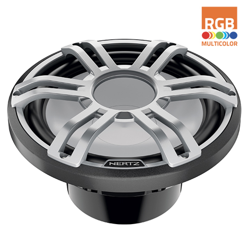 Hertz HMS 12 S4-LD-G - 12" Marine Sport subwoofer 4 Ohm grijs RGB LED - 00380053 02 small - 00380053