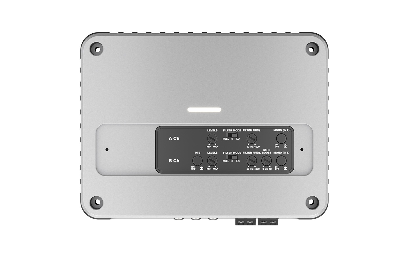 Hertz VENEZIA V4C - Marine Hi-Res compact D-Class 4-kanaals versterker 760 Watt - 00380084 02 - 00380084