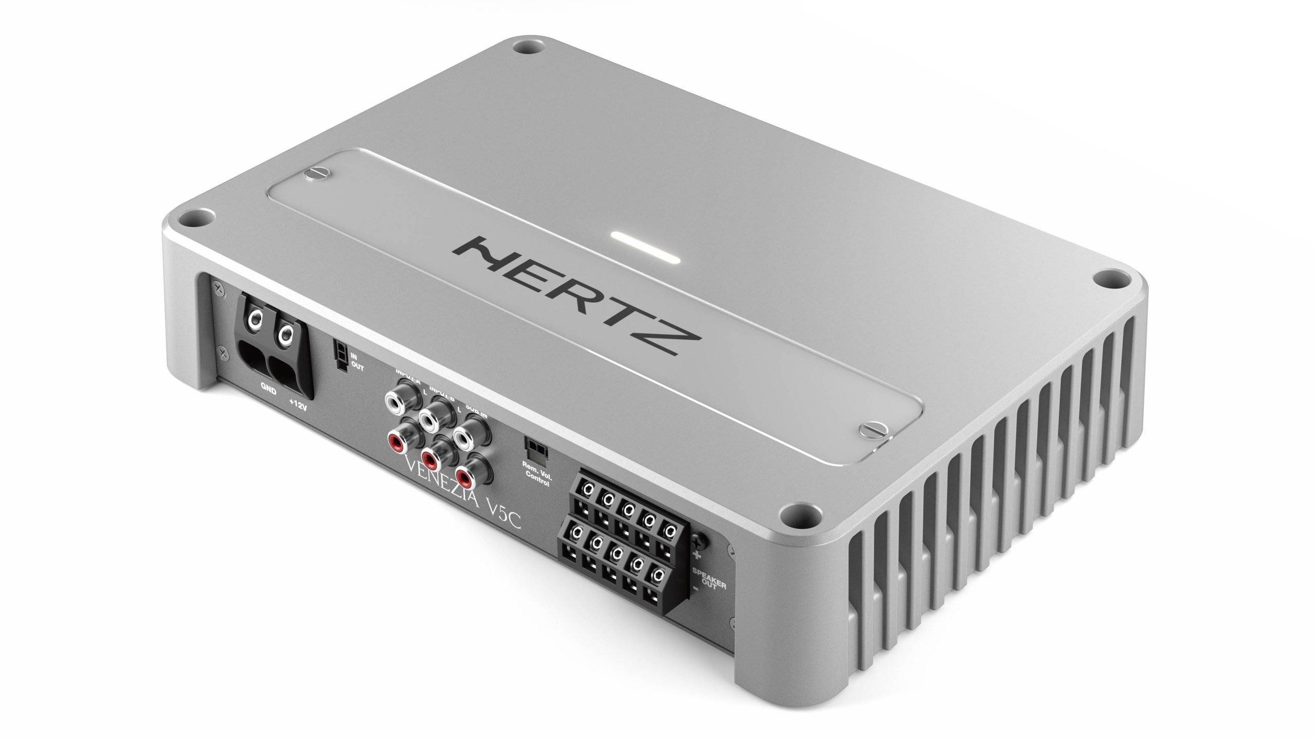 Hertz VENEZIA V5C - Marine Hi-Res compact D-Class 5-kanaals versterker 1010 Watt - 00380085 1 - 00380085