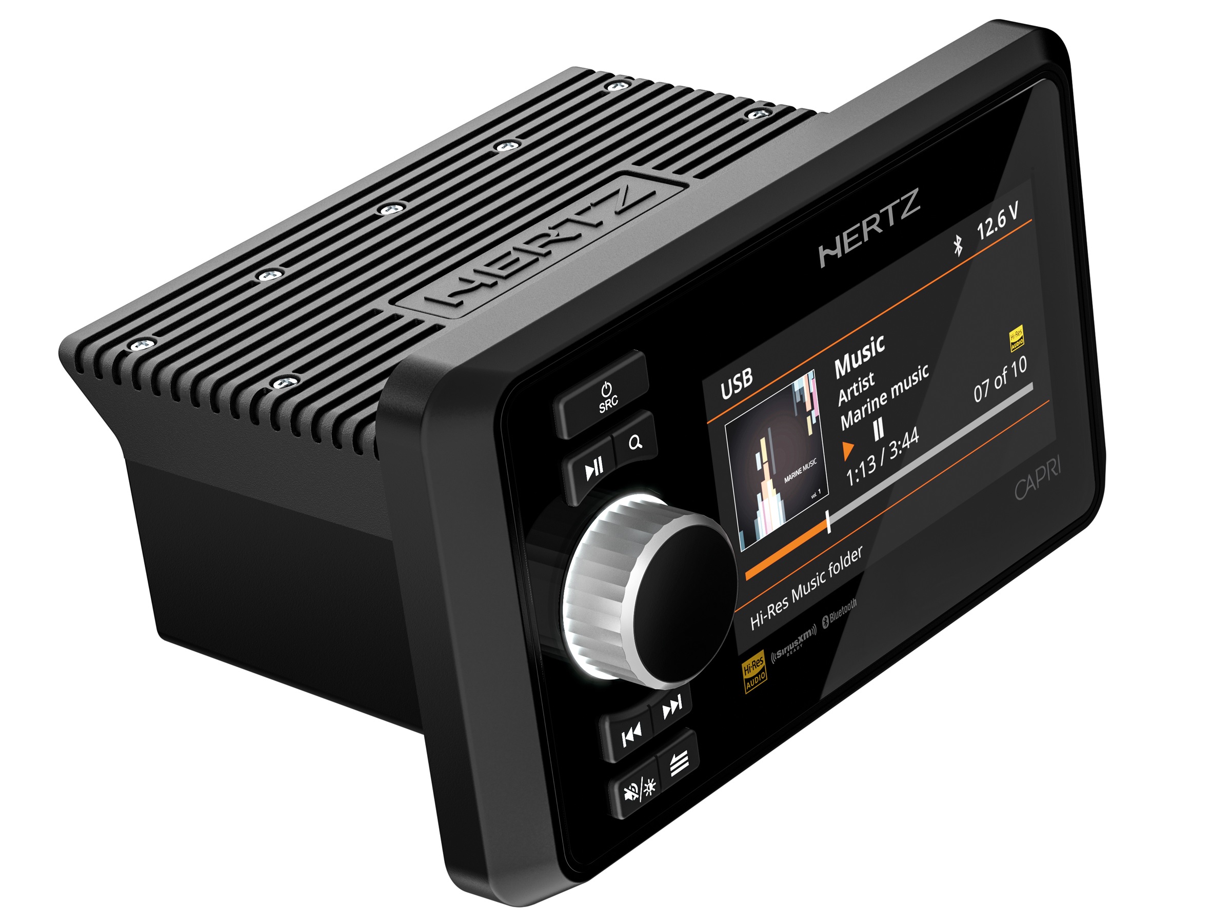 Hertz CAPRI DAB+ - DAB+/FM/USB/BT/NMEA2000 4x70 Watt, 4 zones - 00380130 02 - 00380130