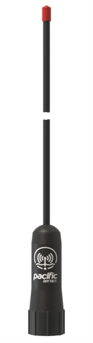 Pacific Aerials SeaMaster Pro - P6707 FM+AM 0,45m HeliFlex antenne Zwart - 00450631 01 small - 00450631