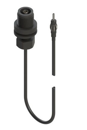 Pacific Aerials SeaMaster - P6716 FM+AM dekdoorvoer steun Zwart+5m kabel - 00450653 3 - 00450653