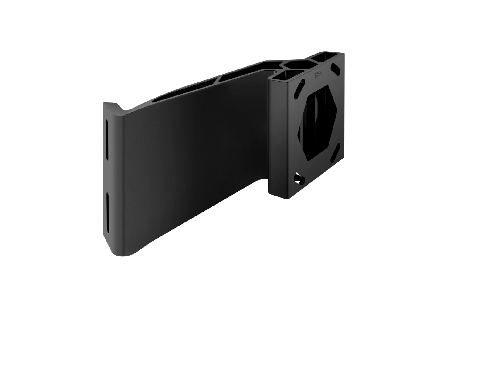 Minn Kota Raptor Jack Plate  5"-125 mm lengte, 4"-100 mm hoog zwart, rechts - 00461080 1 - 00461080
